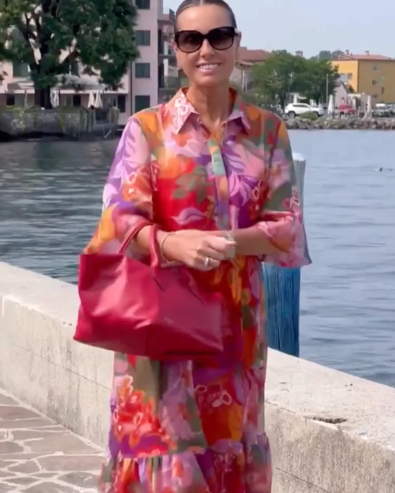 TASIA - Vibrant Dress