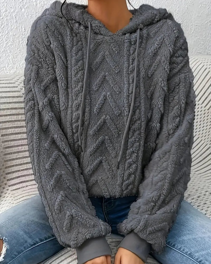 AILEN - PLUSH KNIT PULLOVER