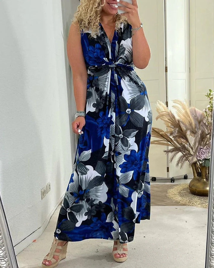 SASHA - ELEGANT FLORAL DRESS