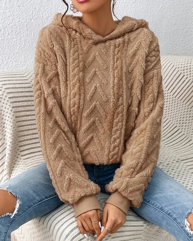 AILEN - PLUSH KNIT PULLOVER