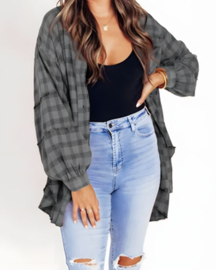 MIRABELLE - STYLISH OVERSIZED FLANNEL