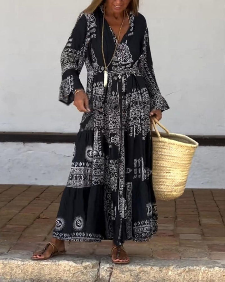 MAUREEN - Artistic Style Loose Dress