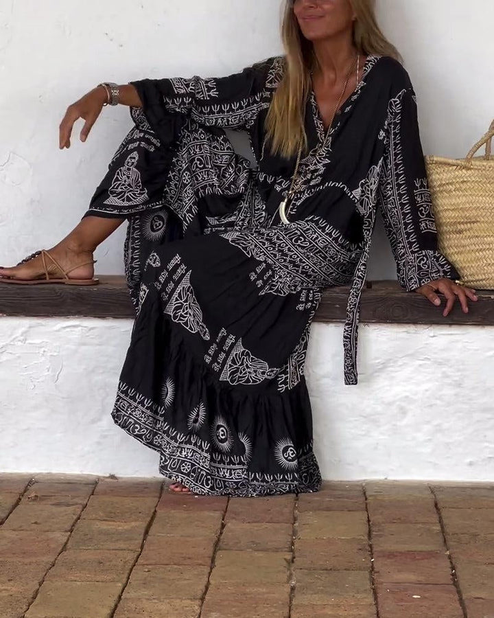 MAUREEN - Artistic Style Loose Dress