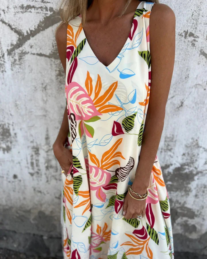 CALIFORNIA - FLORAL DRESS