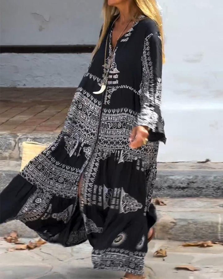 MAUREEN - Artistic Style Loose Dress