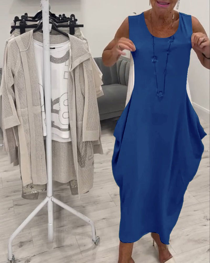 LELIE - Fashionable Sleeveless Dress