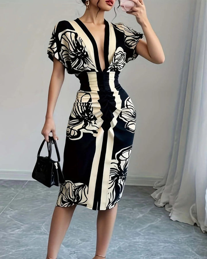 BORME - CHIC PLEATED DRESS