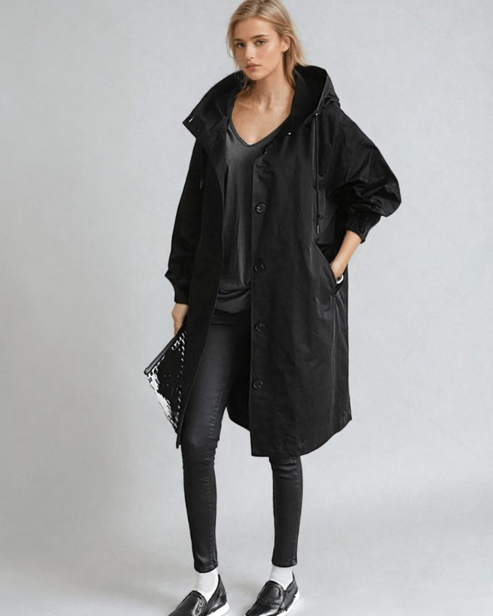 SELIAS - Water Repellent Trench Coat