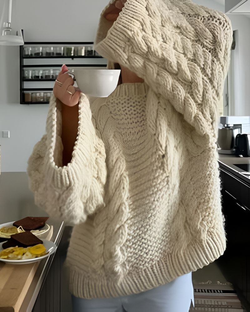 PAOLA - KNITTED OVERSIZE SWEATER