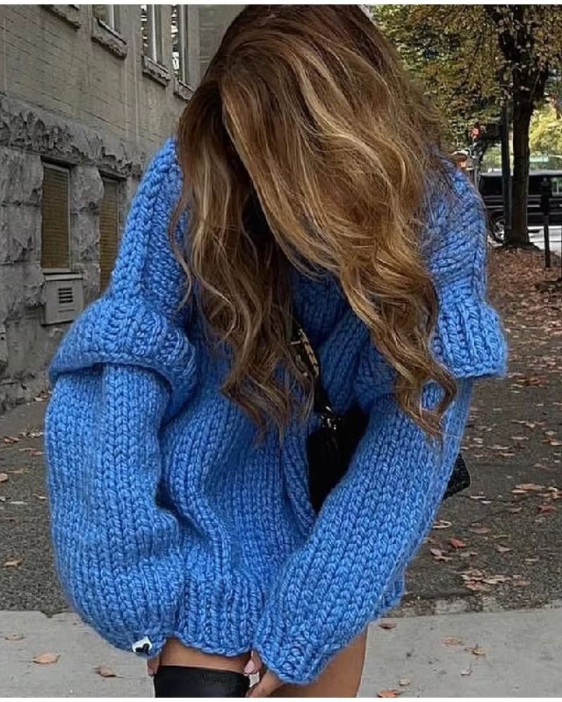 BOYIA - OVERSIZED KNITTED JUMPER