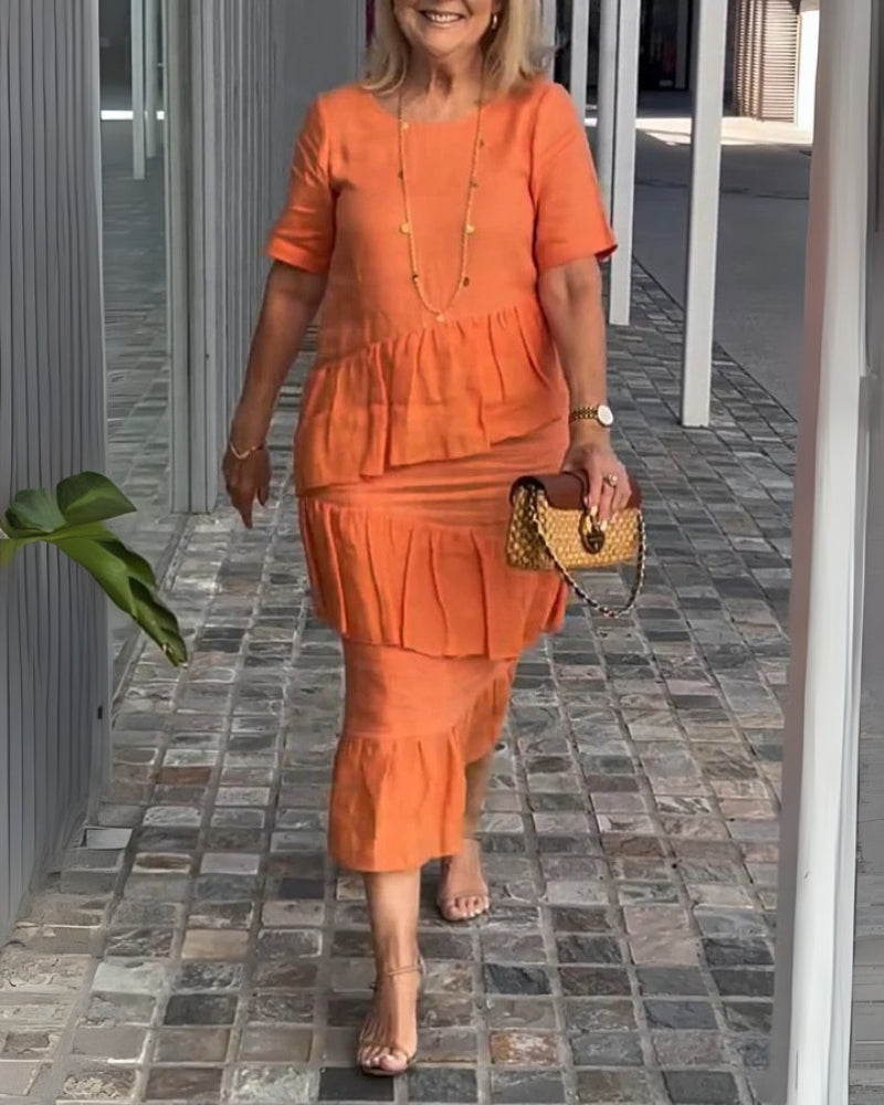 ALMERI - LINEN DRESS