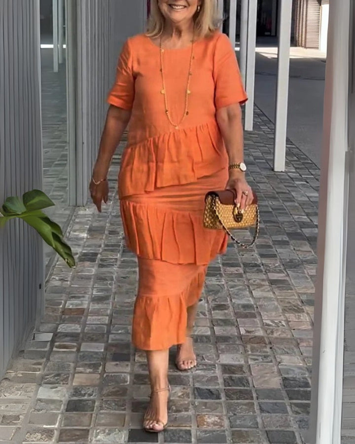 ALMERI - LINEN DRESS