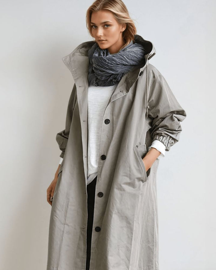 SELIAS - Water Repellent Trench Coat