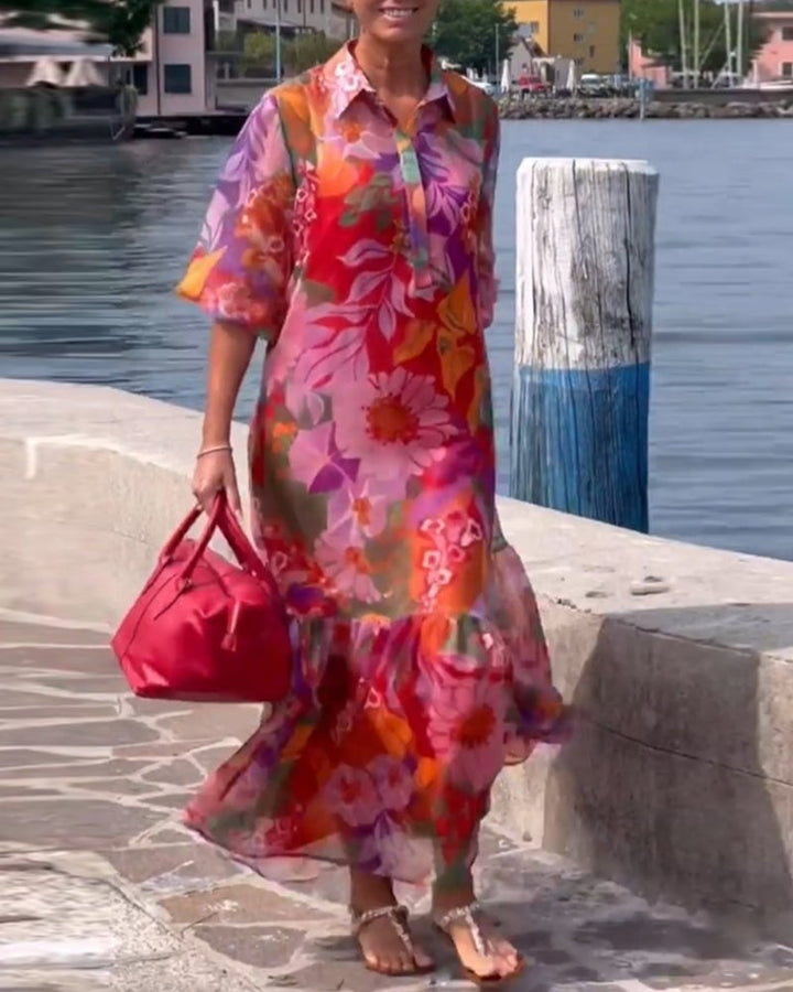 TASIA - Vibrant Dress