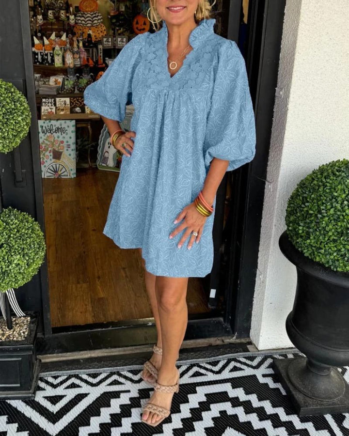 ALDORIAN - Jacquard Mini Dress