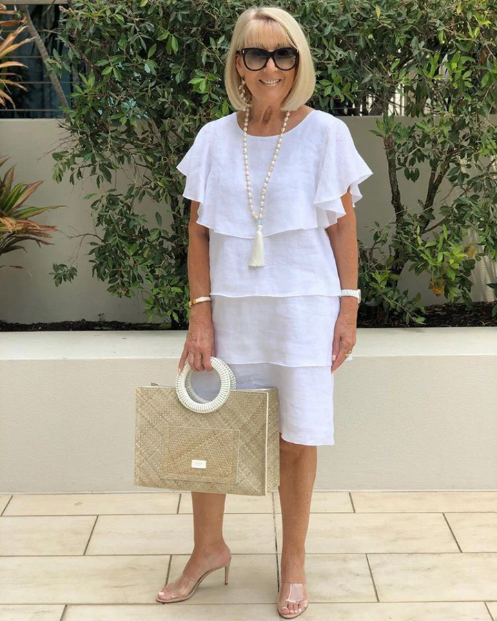 ARESI - BOHO TIERED DRESS