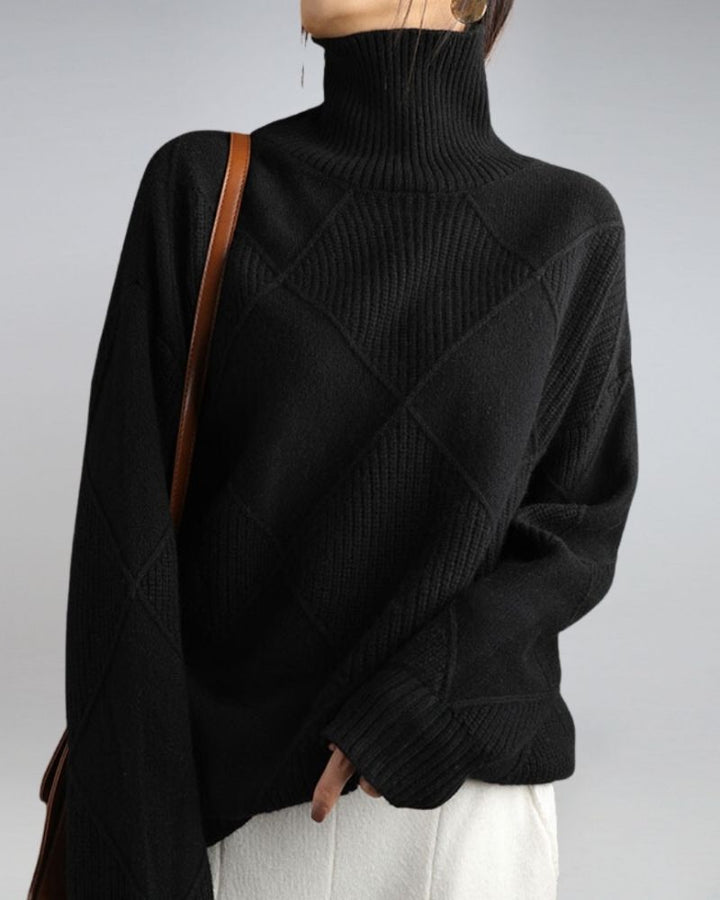 ADELIA -Chic Turtleneck Jumper