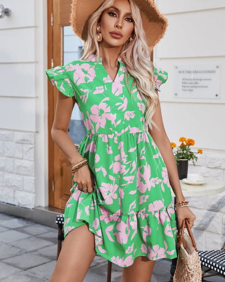 AMARAL - FLORAL PRINT DRESS