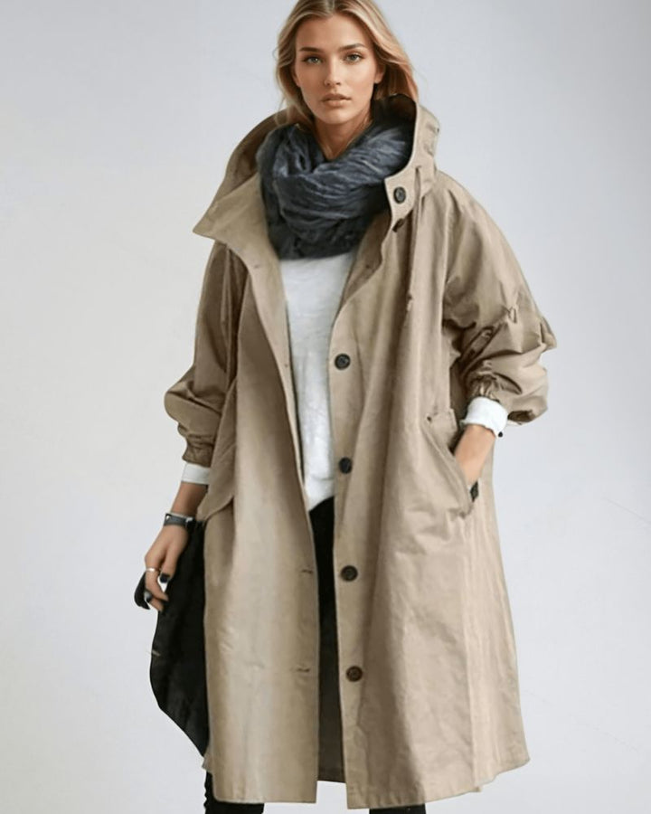 SELIAS - Water Repellent Trench Coat