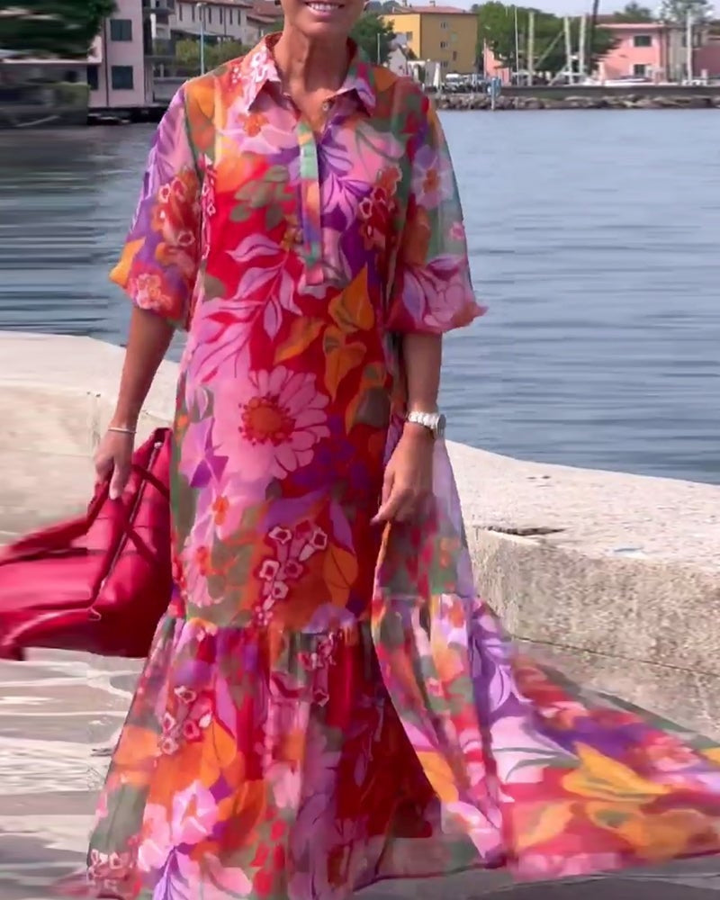 TASIA - Vibrant Dress
