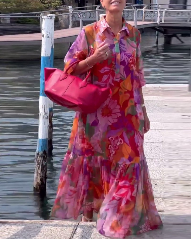 TASIA - Vibrant Dress
