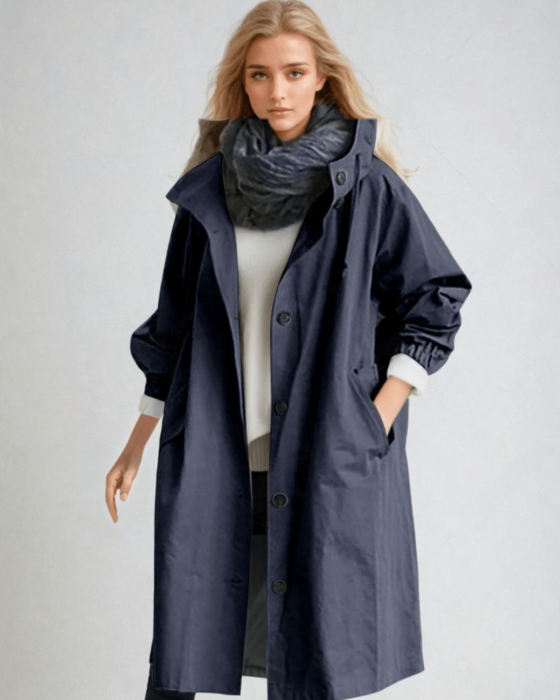 SELIAS - Water Repellent Trench Coat