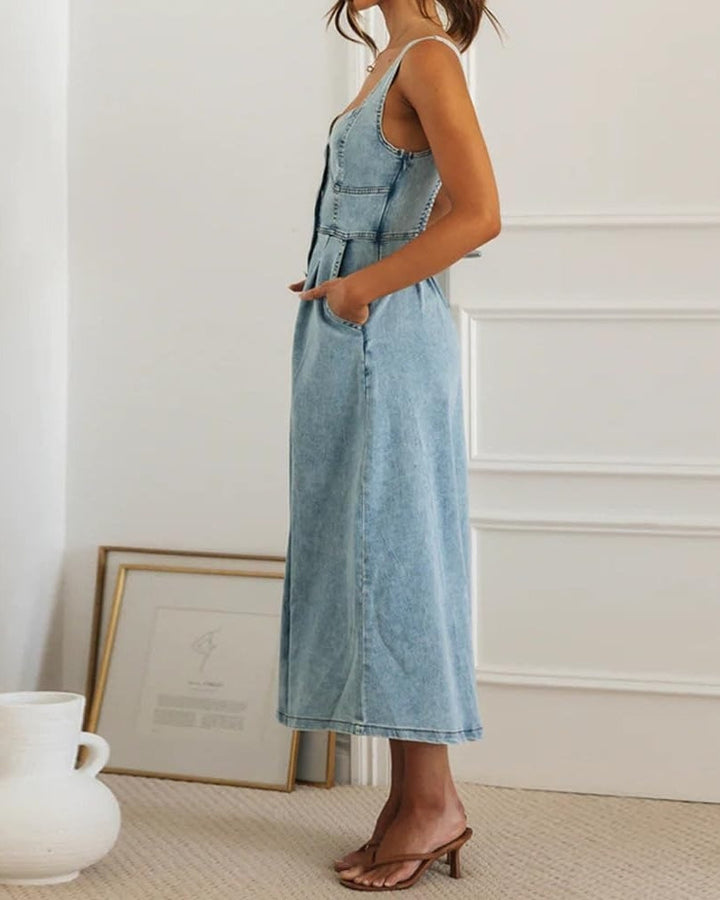 JAYLIN - Classic Denim Dress