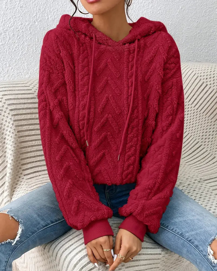 AILEN - PLUSH KNIT PULLOVER