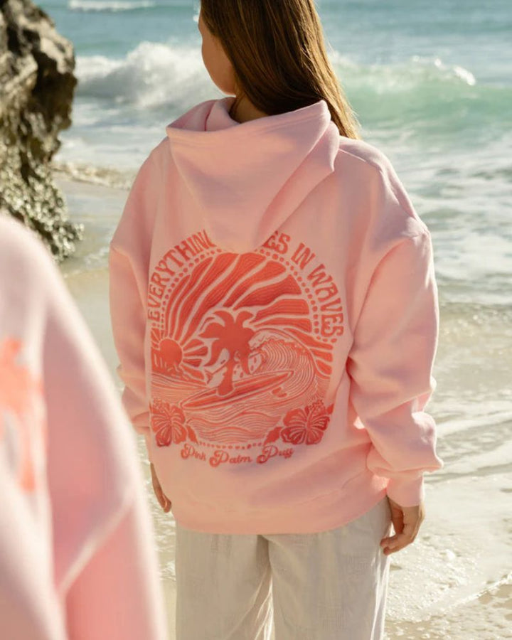 EVERYTHING COMES IN WAVES - STYLISH HOODIE