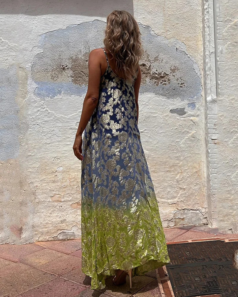 EREDES - BOHO PRINTED DRESS